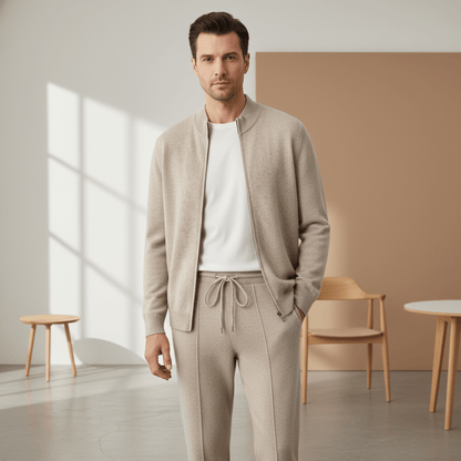 THE SIGNATURE MERINO LOUNGEWEAR SET - LORMIER - 