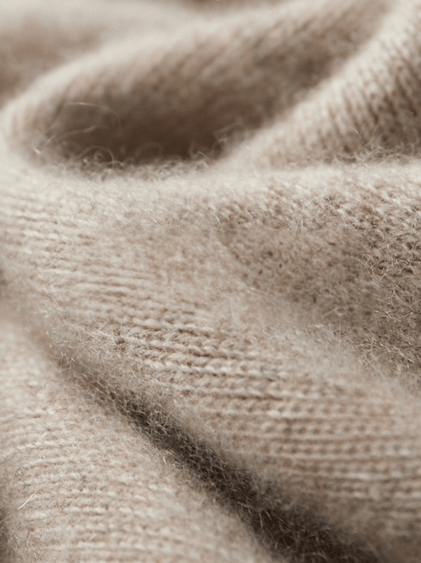 Close-up of beige fabric texture
