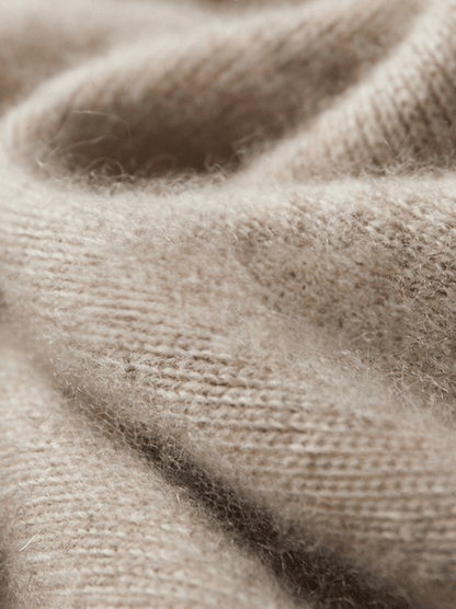 Close-up of beige fabric texture