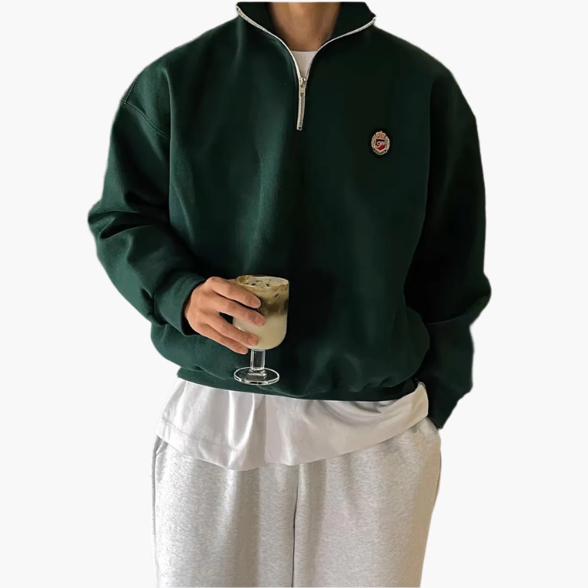 VARSITY QUARTER ZIP - LORMIER - 