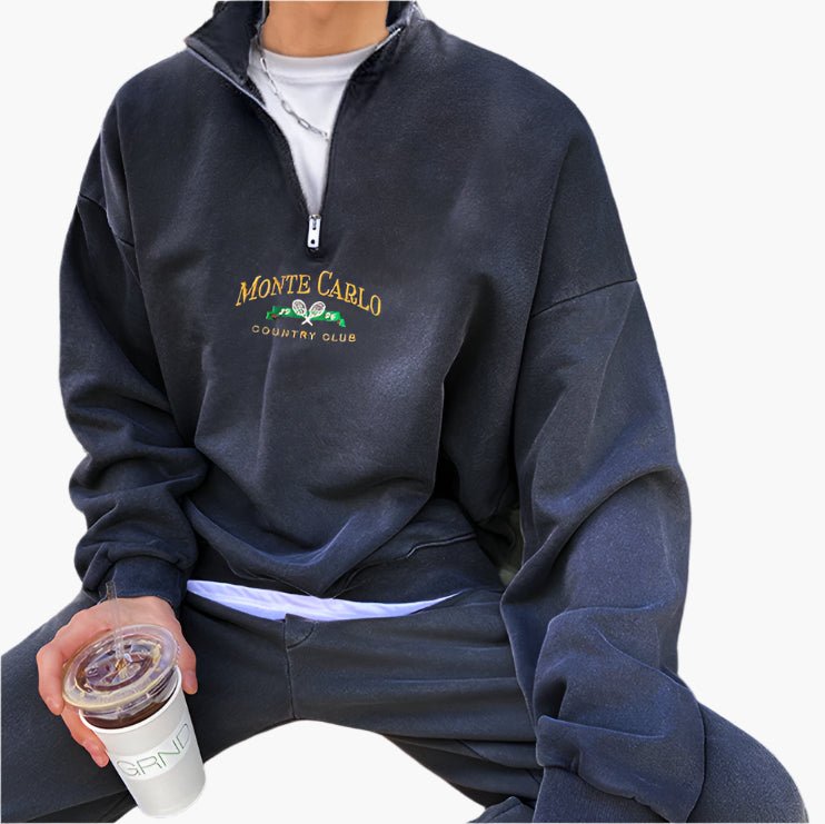 VINTAGE QUARTER ZIP - LORMIER - 