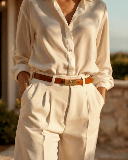 VINTAGE SLIM BELT - LORMIER - 