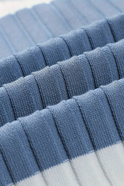 WHITE STRIPE POLO - LORMIER - 