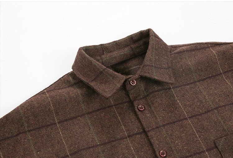 WOOLEN OVERSHIRT - LORMIER - 