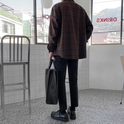 WOOLEN OVERSHIRT - LORMIER - 