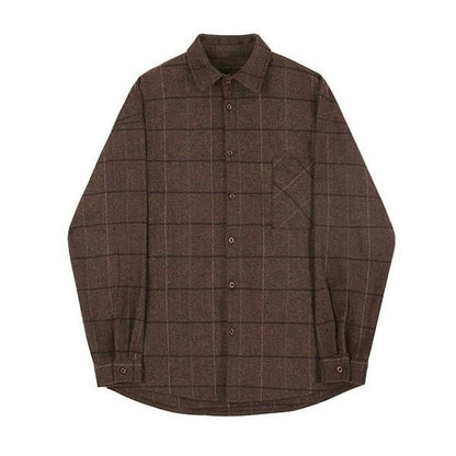 WOOLEN OVERSHIRT - LORMIER - 