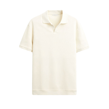 WOOLEN STRUCTURE POLO - LORMIER - 
